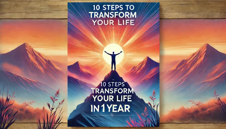 10 Steps to Transform Your Life in 1 Year